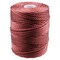 C-Lon Tex 400 Heavy Weight Bead Cord, Venetian Red ,1.0mm, 36 Yard Spool